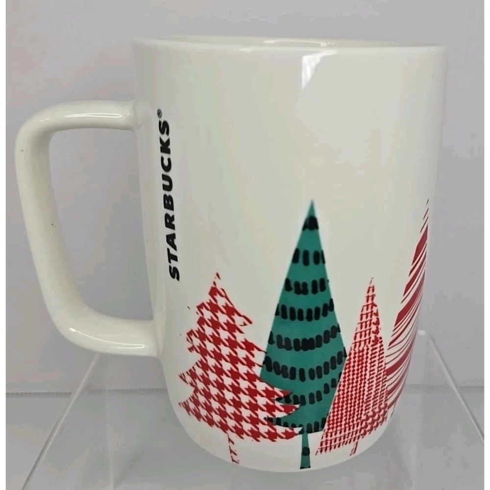 Starbucks 2017 Christmas Holiday Tree Ceramic Coffee Mug 10.8 fl. oz. - Picture 1 of 5